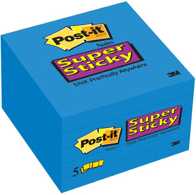 

Post-It 0 Compartments Paper Sticky-Notes(Blue)
