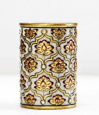 

SR Crafts 1 Compartments Marble Pen Holder(Multicolor)