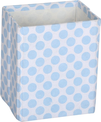 

Rajrang 1 Compartments Hand Made Paper Pen Stand(White)