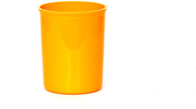 

Chrome Multipurpose 1 Compartments Plastic Pen Stand(Orange)