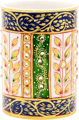 

SR Crafts 1 Compartments Marble Pen Holder(Multicolor)