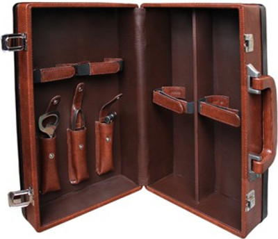 

Essart 1 Compartments Wooden Bar Case(Tan)