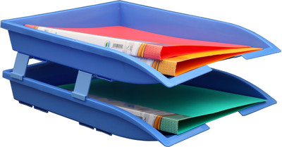 Solo 2 Compartments Tray(Blue)