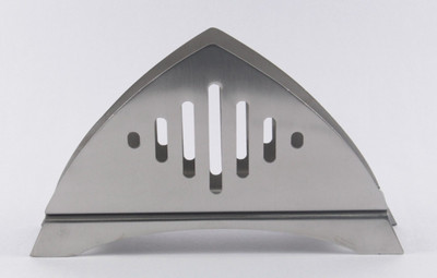

Clobber 1 Compartments Stainless Steel Napkin Holder(Steel, Silver)