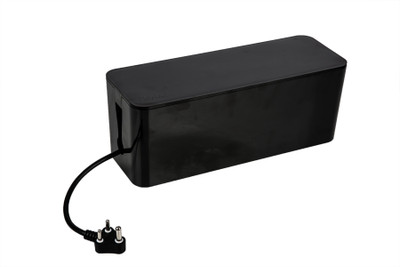 

Tidy Up Hctu-33 1 Compartments Plastic Cable Case(Black)