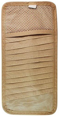 

Speedwav Visor 12 Compartments Cloth CD Orgainzer(Beige)