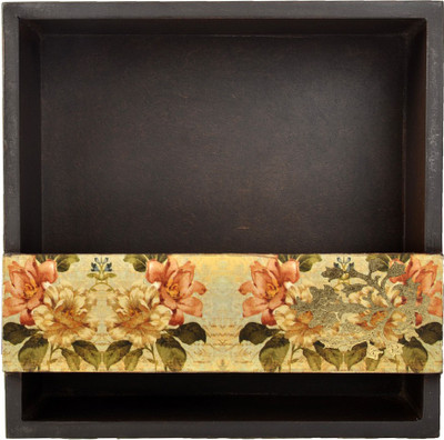 

Tisoro 1 Compartments Wooden Napkin Holder(Multicolor)