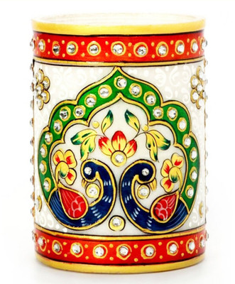 

SR Crafts 1 Compartments Marble Pen Holder(Multicolor)