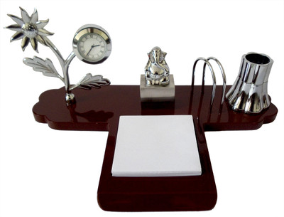 

Luxury Gifts By Nikki Desktop Organiser 1 Compartments Wood Multipurpose Tray(Brown)