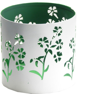 

GAARV 1 Compartments Mild Steel PEN STAND(White, Green)