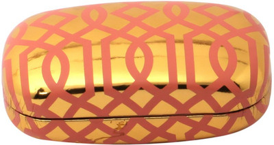

BHAGA 1 Compartments Metal Contact Lens Case(Multicolor)