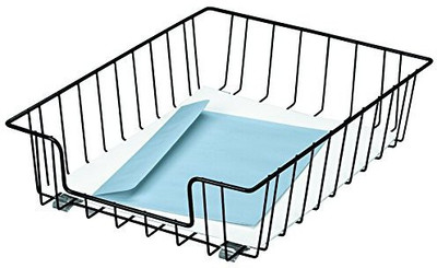 

Fellowes 1 Compartments Wire Letter Size Desk Tray Holder(Black)