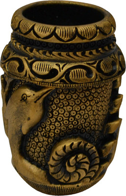 

Jaycoknit 1 Compartments Resin Pen stand(Brown)