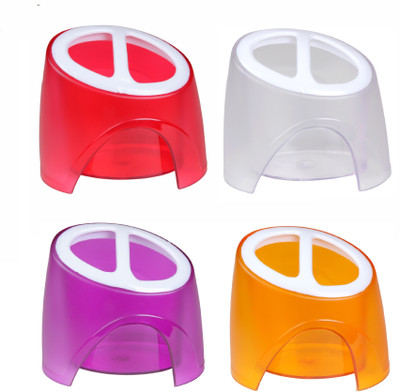 

CSM 2 Compartments Plastic Pen Stand(Multicolors)