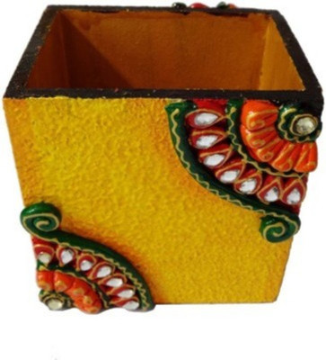 

SIDHIVINAYAK ENTERPRISES 1 Compartments Wooden Mobile Stand(Multicolor)