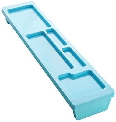 

Shrih 1 Compartments Plastic Stationary Holder(Blue)