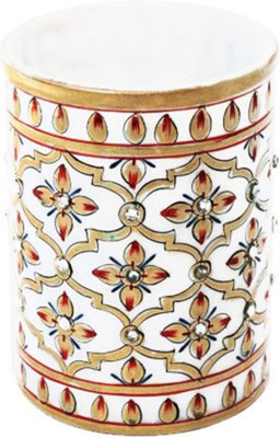 

SR Crafts 1 Compartments Marble Pen Stand(Multicolor)