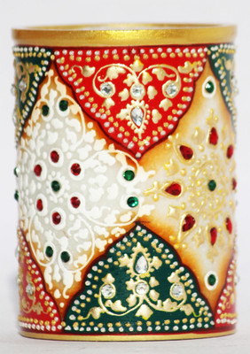 

SR Crafts 1 Compartments Marble Pen Holder(Multicolor)