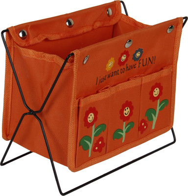 

Urbanlyfe DESK1 1 Compartments Polyster Letter Holder(Orange)