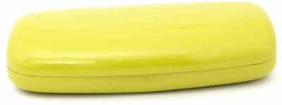 

BHAGA 1 Compartments Metal Eye Wear Box(Yellow)