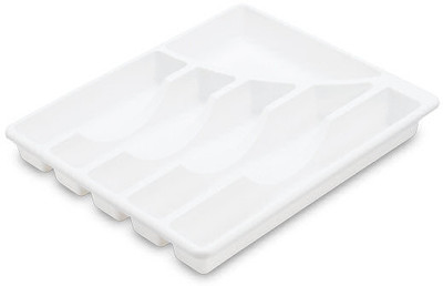 

Sterilite 6 Compartments Plastic Tray 6 Compartments Plastic Multipurpose Tray(White)