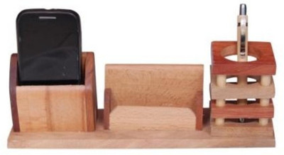 

Onlineshoppee CAC 3 Compartments Wood AFR549(Beige)