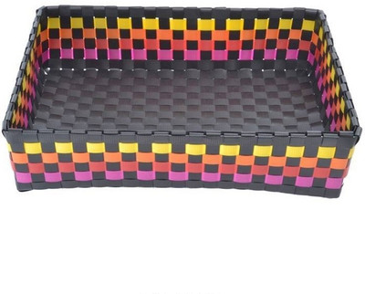 

Shraddha Collections multipurpose 1 Compartments Plastic Tray(Black)
