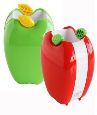 

Veepee 1 Compartments plastic Apple Shape Pen Stand(Red, Green)