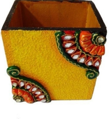 

SIDHIVINAYAK ENTERPRISES 1 Compartments WOODEN 1 Pen Stand(Multiple)