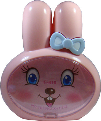 

Xiao Ling Jing 3 Compartments Plastic Pen Stand(Pink)