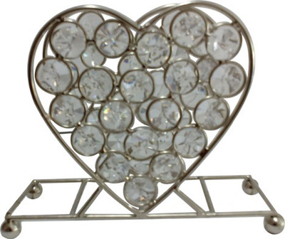 

Decor8 1 Compartments Aluminium Napkin Holder(Silver)