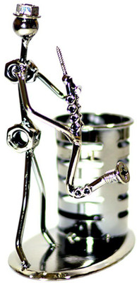 

NxtGen 1 Compartments metal Saxophone pen stand(Black)