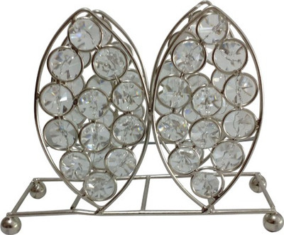 

Decor8 1 Compartments Aluminium Napkin Holder(Silver)