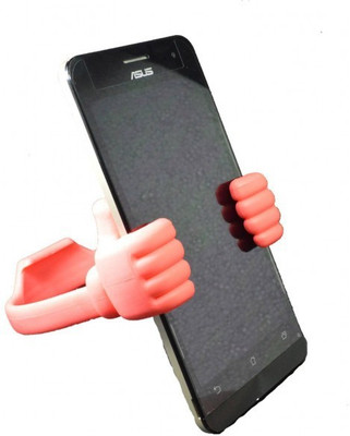 

Totta Mobile Holder 1 Compartments Plastic Smartphone Stand(Pink)