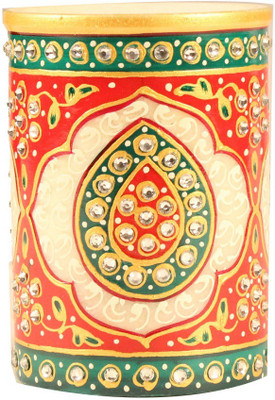 Apkamart Classic 1 Compartments Marble Pen Stand(Multicolor) Apkamart Classic 1 Compartments Marble Pen Stand(Multicolor)