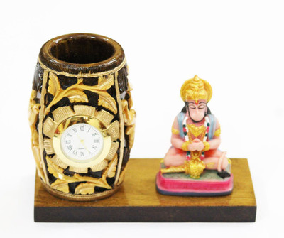 

Craft Junction 1 Compartments Wooden Pen stand(Multicolor)