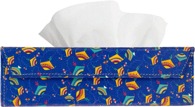 

The Crazy Me 1 Compartments Eco Friendly Leatherette Kite Tissue Box(Multicolor)