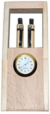 

Desi Karigar 1 Compartments wooden Pen holder(Yellow)