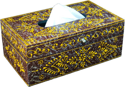 

Shreeng 1 Compartments Wooden Tissue Paper Holder(Multicolor)