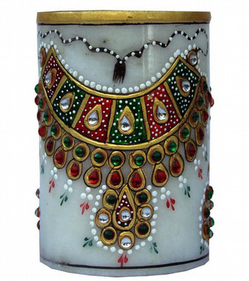 

KSC International 1 Compartments Marble PEN Holder(Multicolor)