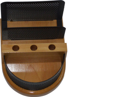 

Knott BLU/SH-743 2 Compartments Wood Slip Holder(Brown)
