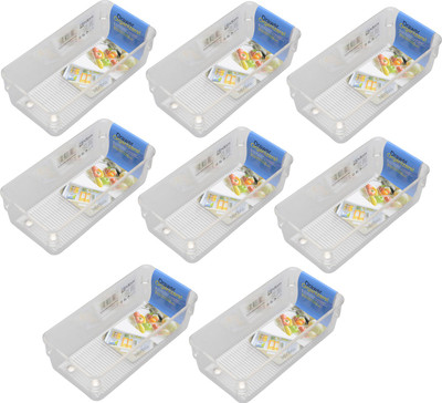 

Mabalo KI31 1 Compartments Plastic Drawer Organiser(Transparent)