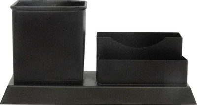 

Gaarv 3 Compartments Mild Steel Office Utiltiy(Brown)