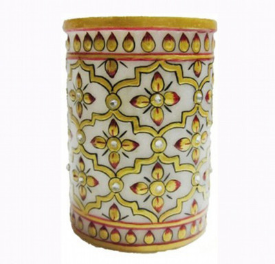 

KSC International 1 Compartments Marble PEN Holder(Multicolor)