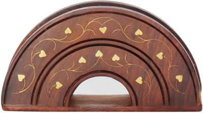 23% OFF on Pindia SP-448 1 Compartments Wooden Napkin(Brown, Gold) 23% OFF on Pindia SP-448 1 Compartments Wooden Napkin(Brown, Gold)