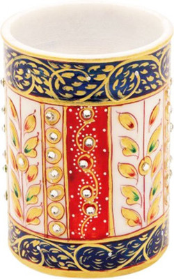 

SR Crafts 1 Compartments Marble Pen Holder(Multicolor)