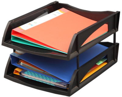 

Solo 2 Compartments Tray(Black)