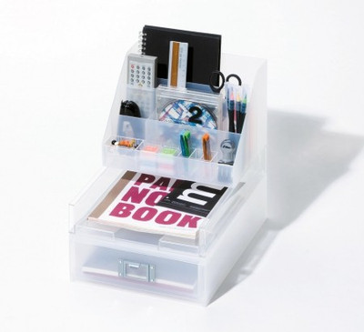 

Howards 1 Compartments Plastic File Drawer(White)