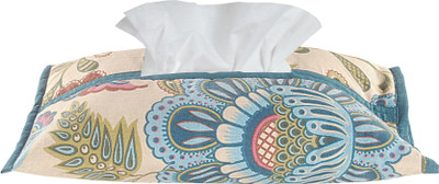 

Bianca 1 Compartments Cotton Tissue Box(TURQUISE)