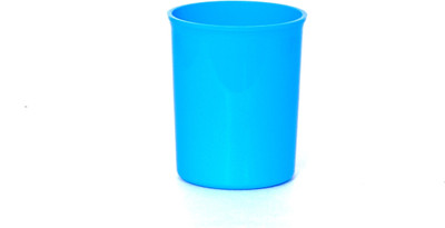 

Chrome Multipurpose 1 Compartments Plastic Pen Stand(Blue)